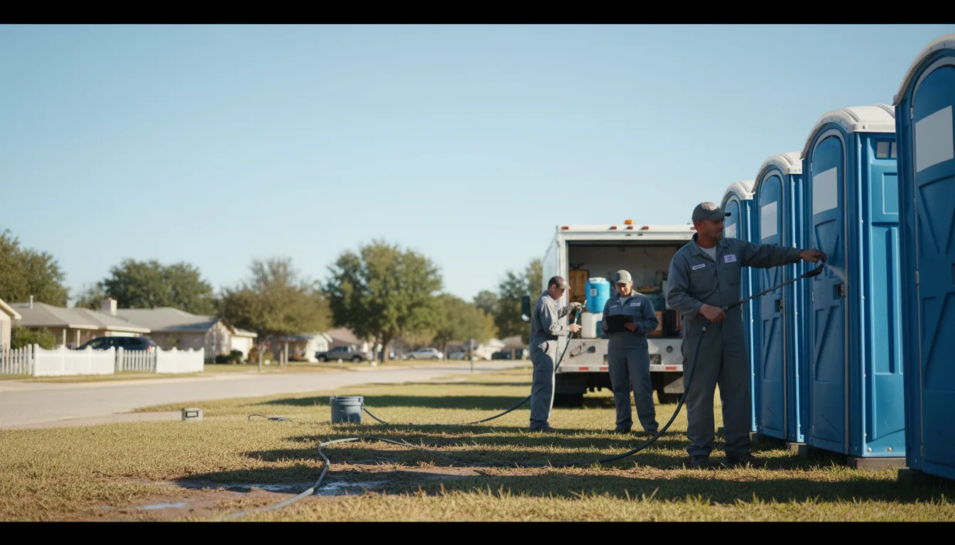 Long-Term Portable Toilet Rental in Rincon, GA near me